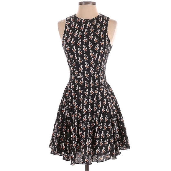 H&M Pelican High Neck Dress | SIZE 4 - Picture 1 of 6